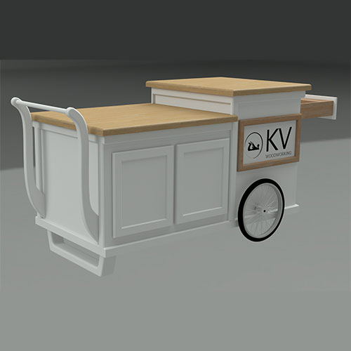 Flower Cart rendering