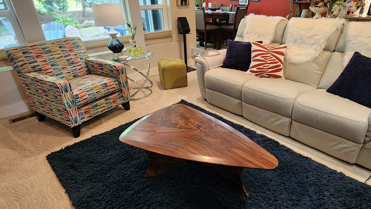 Triangular Coffee Table